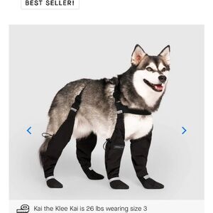 Canada Pooch Suspender Boots - SHORT LENGHT (Brand New)